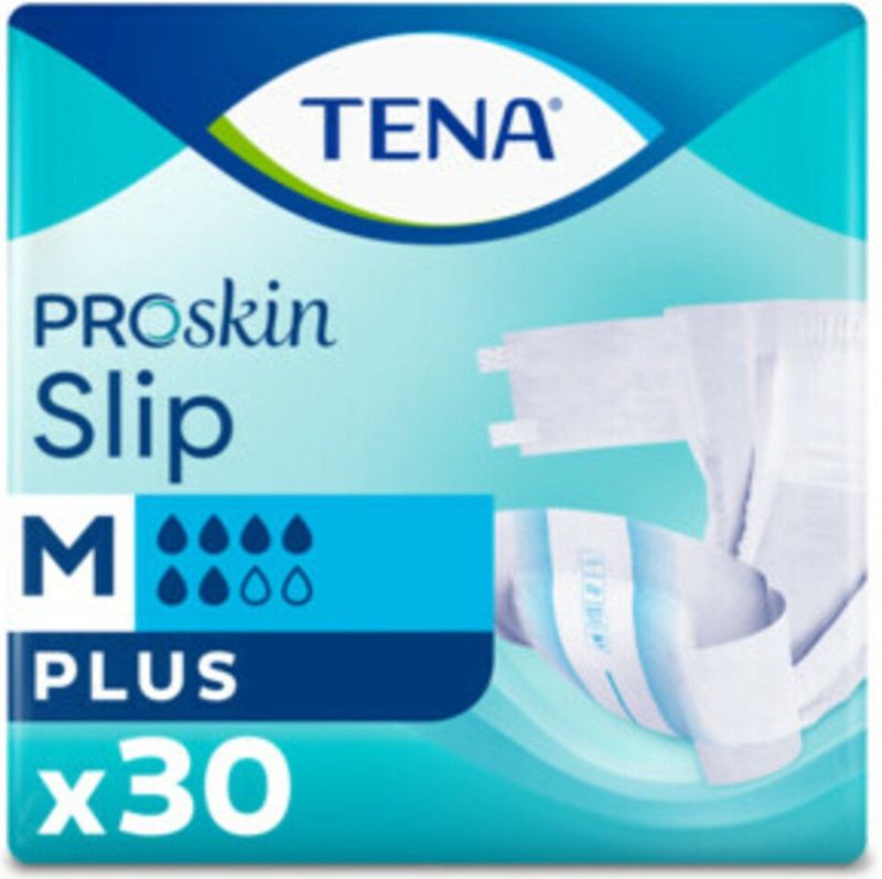 TENA Slip Plus ProSkin M - 3 x 30 stuks - Voordeelverpakking