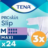 TENA ProSkin Slip Maxi M - 3 x 24 stuks - Voordeelverpakking