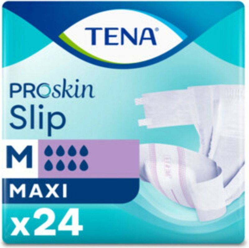 TENA ProSkin Slip Maxi M - 3 x 24 stuks - Voordeelverpakking