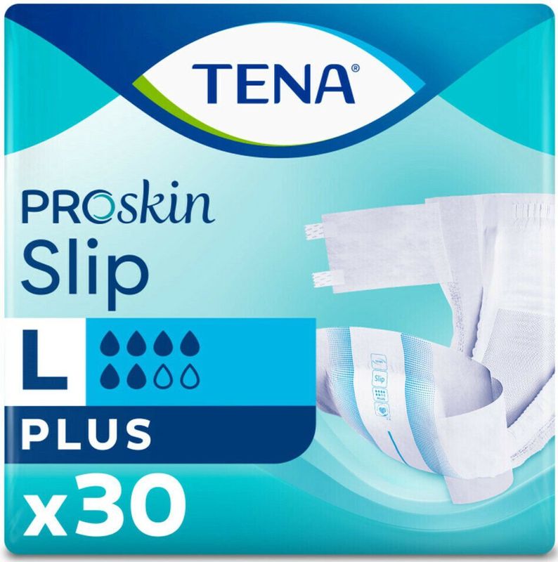 TENA Slip Plus ProSkin Large - 30 stuks