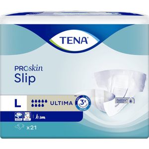 TENA Slip Ultima - L - 21 Stuks - incontinentieslip