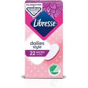 Libresse - Light Liners Micro Pack - 22 Stuks - Persoonlijke Hygiëne
