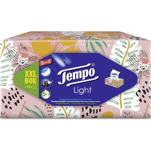 Tempo - Tissue Light - XXL Box - Fluweelzacht - Wasmachinebestendig - Biologisch Afbreekbaar
