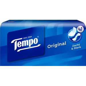 Tempo - Original - Zakdoeken - Wit - 100 Stuks - 4-laags