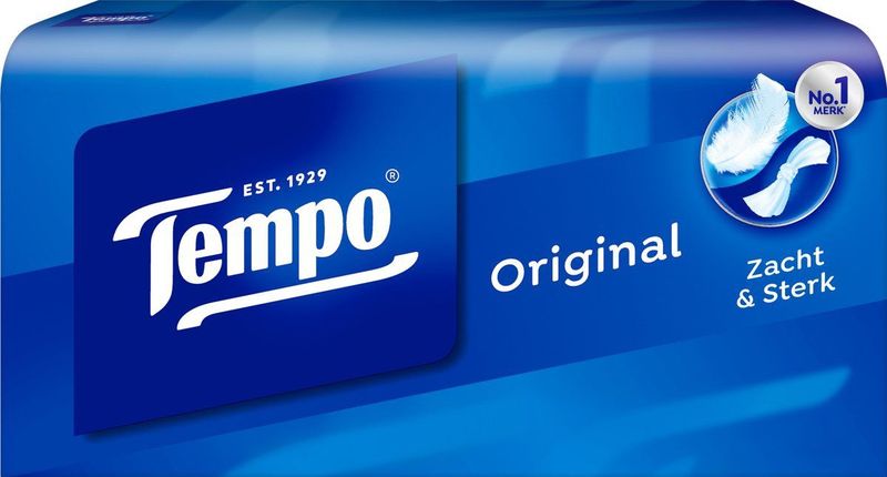 Tempo - Original - Zakdoeken - Wit - 100 Stuks - 4-laags