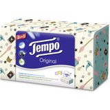 Tempo Originele zakdoeken box - voordeelverpakking - 12 dozen, 100 doeken per doos - extra sterke, zachte papieren zakdoeken, wasmachinebestendig