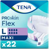 TENA Flex Maxi Proskin L - 3 x 22 stuks - Voordeelverpakking