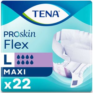 TENA Flex Maxi Proskin L - 3 x 22 stuks - Voordeelverpakking