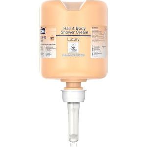 Tork - Luxe 3-in-1 Shampoo & Douchegel - Amber - 475 ml - Argan-vanille