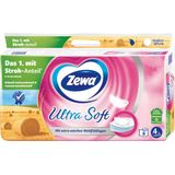 Zewa Toiletpapier Ultra Soft 4-ply (8x150 vellen), 8 stuks