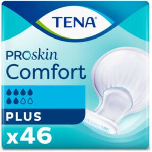 TENA - ProSkin Comfort Plus - Incontinentieverband - 2 x 46 stuks - Voordeelverpakking