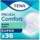 2x TENA Comfort ProSkin Super 36 stuks