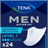 6x TENA Men Active Fit - Level 1 - 24 stuks