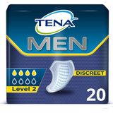 TENA Men Absorbent Protector Level 2 - 20 Stuks