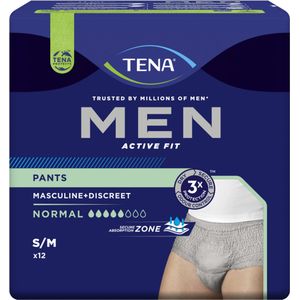 TENA Men Active Fit Normal Small/Medium 12 stuks