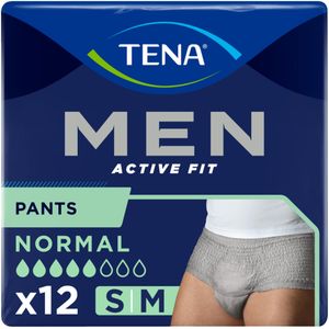 TENA Men Active Fit Normal Small/Medium 12 stuks