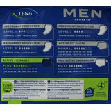 TENA Men Active Fit Plus Large - XL 10 stuks