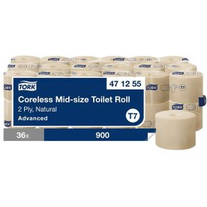 Tork Natural toiletpapier, T7 Advanced, pak van 36 rollen