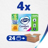 Edet - Comfort Plus - Toiletpapier - Stro - 3-Laags - 6 Rollen