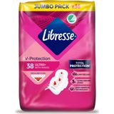 Libresse - Ultra+ Regular - Maandverband - Jumbo Pack - 304 stuks