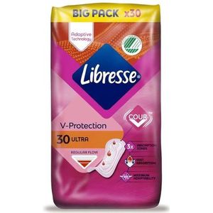 Libresse Ultra Normal Maandverband - 6x30st - Voordeelverpakking