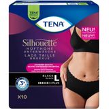 TENA Pants Silhouette Plus Zwart Lage Taille L 10 stuks