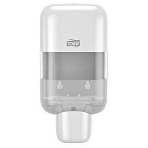 Tork Mini Zeep en Handdesinfectie Dispenser Wit S5, Voor Schuim-, Vloeibare, Gel- en Lotionvullingen, Elevation-lijn, 565200
