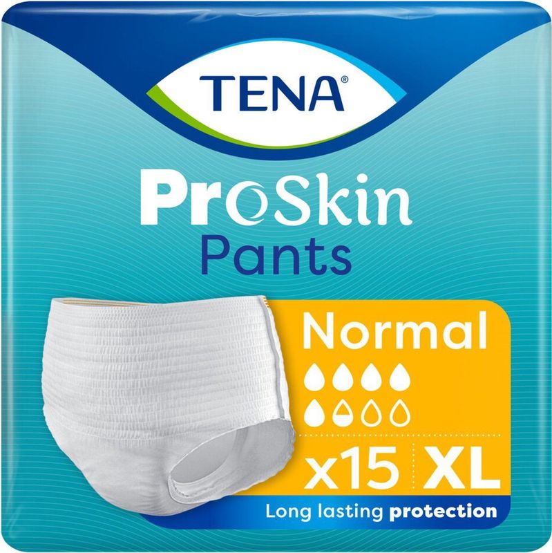 TENA Pants Normal Proskin - Incontinentiebroekjes - Extra Large - 12 Stuks