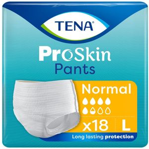 TENA - Proskin Pants Normal - Incontinentiemateriaal - 18 Stuks - Large