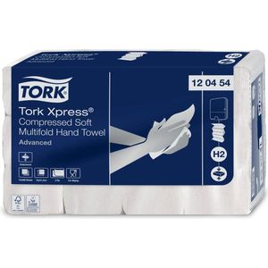 Tork - Xpress Gecomprimeerde Zachte Multifold Handdoeken - Wit - Papier
