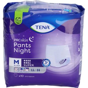 Tena Proskin Pants Night Super Medium 1 pak van 10 stuks