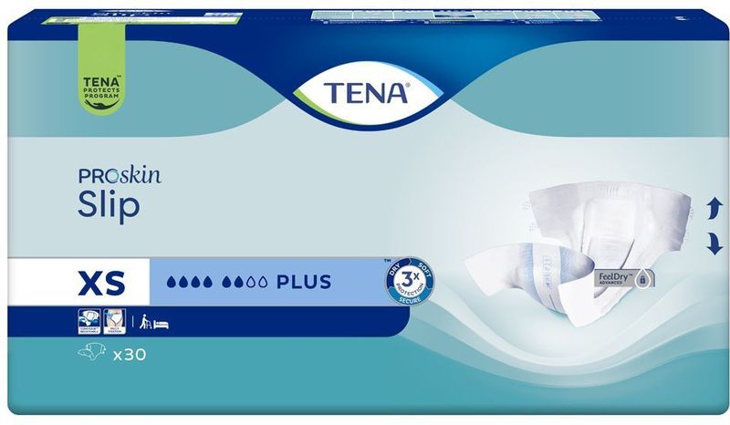 Tena Slip Plus XS - 1 pak van 30 stuks