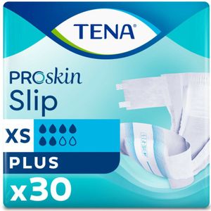 TENA - Proskin Slip Plus XS - Incontinentiemateriaal - 30 Stuks