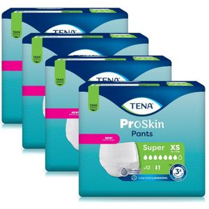 TENA - Proskin Pants Super - Incontinentiebroekjes - 12 Stuks