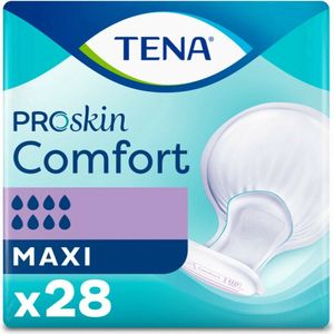 TENA - ProSkin Comfort Maxi - Incontinentieverband - 28 Stuks