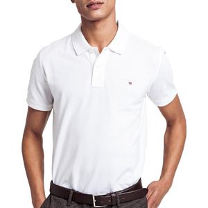 Gant - Polo - Wit - Katoen