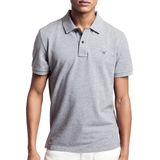 Gant - Regular Fit - Poloshirt - Grijs Melange - Katoen