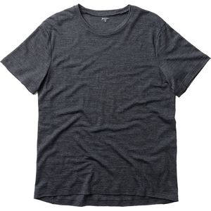 Houdini - T-shirt - Zwart - Merinowol en Tencel