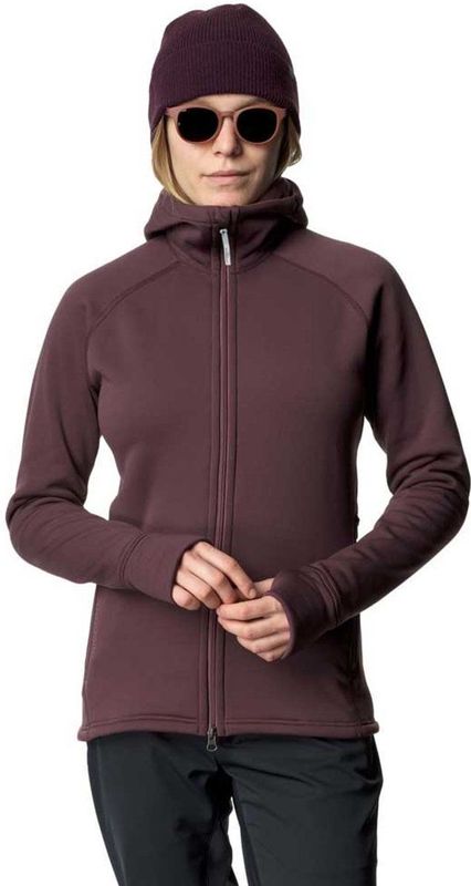 Houdini Womens Power Houdi Fleecevest (Dames |purper)