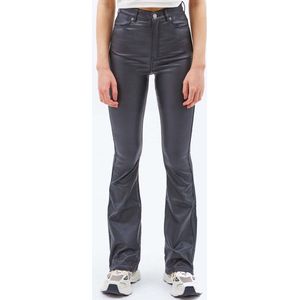 Dr. Denim Moxy Flare damesjeans, Zwart metaal