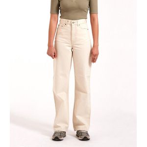 Dr. Denim, Dames, Jeans, Beige, Maat: W24 L30 Denim,