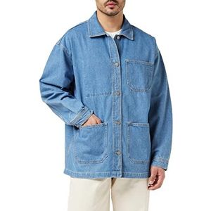 Dr. Denim Veste Niko Worker pour homme, Pebble Light Retro, XL