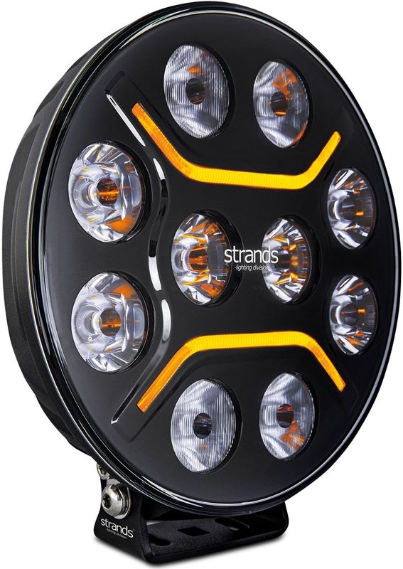LED-licht - Strands Dark Knight Intense - Koplamp - Zwart - 13500 Lumen