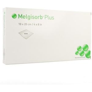Melgisorb Plus Cavity Kp - Steriel Alginaatverband - 10x20 cm