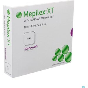 Mepilex Xt 10x10cm 5  -  Molnlycke Healthcare