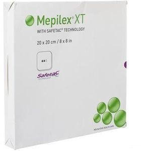 Mepilex - XT - Gaaskompressen - 20x20cm - 5 Stuks