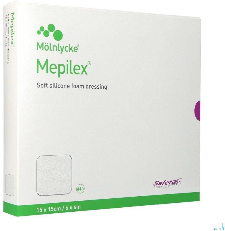 Mepilex - Schuimkussen - Lichtgewicht - Hydrofobe Siliconenlaag