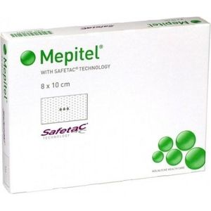 Mepitel - Siliconen Wondcontactlaag - 8x10cm