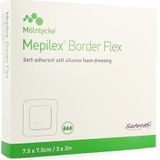 Mepilex Border Flex 7,5cmx7,5cm 5 stuks
