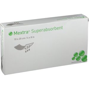 Gaaskompres - Soepel - Super Absorberend - Voor Matig Exsuderende Wonden